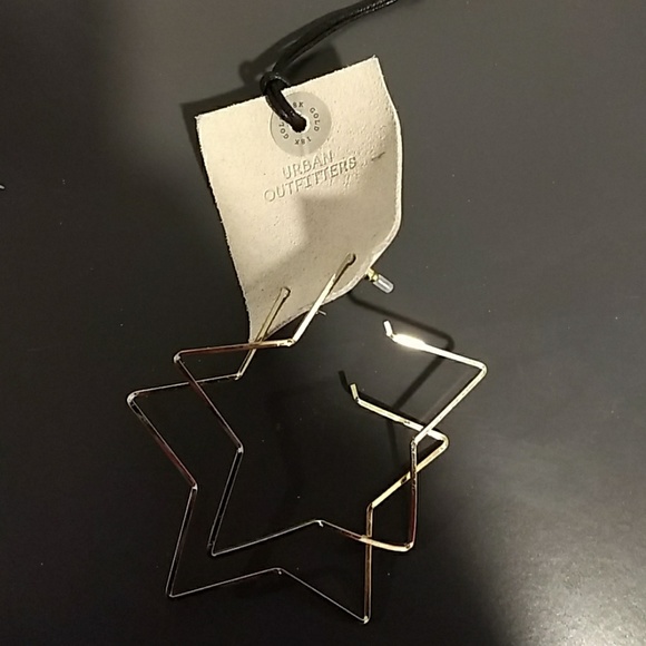 Urban Outfitters Jewelry - Star Hoops